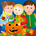 Feuilles colorées et citrouilles décorées !